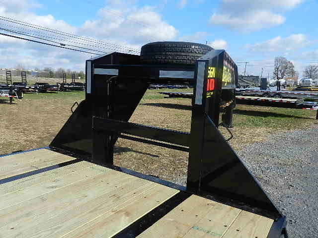 Big Tex 8.5 x 40 Heavy Duty Gooseneck Equipment Trailer - Mega Ramps