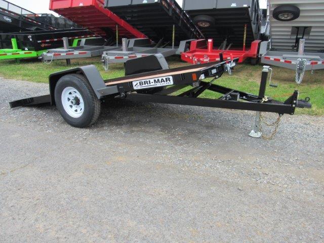 BWise 5 x 12 Equipment Trailer - Single Axle Tilt-Deck