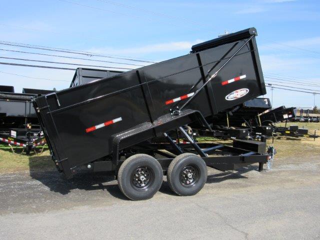 BWise 7 x 14 Low Profile Dump Trailer - 44