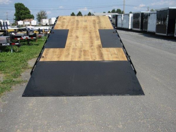 CAM Superline 8 X 24 Deckover Equipment Trailer - Power Split-Tilt