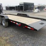 CAM Superline 7 x 20 Equipment Trailer - Full Tilt Deck