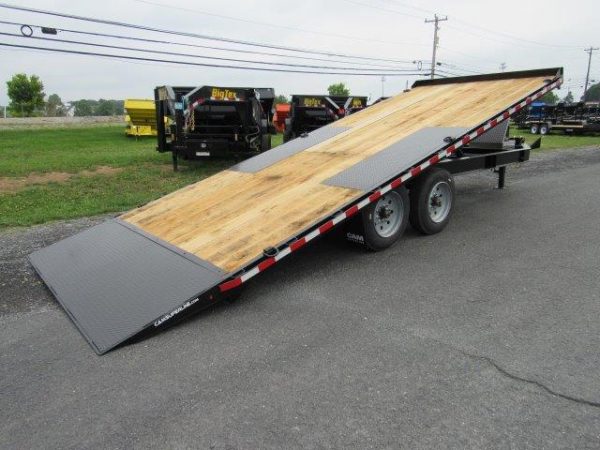 Cam Superline 8 X 22 Deckover Equipment Tilt Trailer - 8k Axles