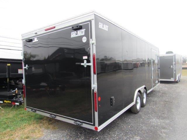 CarMate 8.5x24 Enclosed Hauler | Awning Style Door