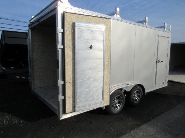 Cargo Pro 7.5 x 16 Aluminum Enclosed Contractor Trailer