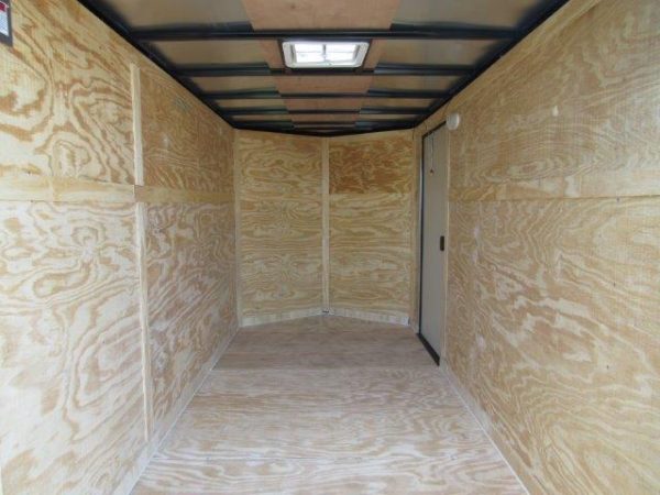 Covered Wagon 6 x 12 Enclosed Cargo Trailer - Blackout Package