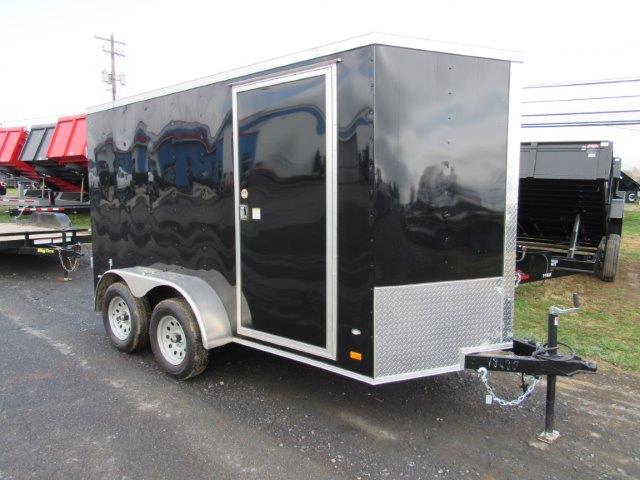 Covered Wagon 6x12 Dual Axle Enclosed Trailer