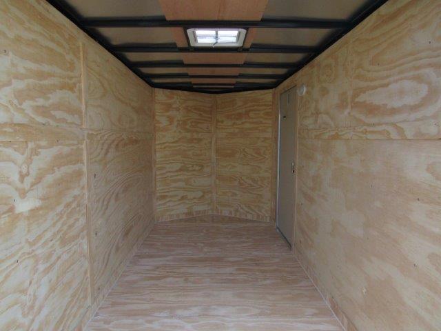 Covered Wagon 6 x 12 Enclosed Cargo Trailer - Ramp Door