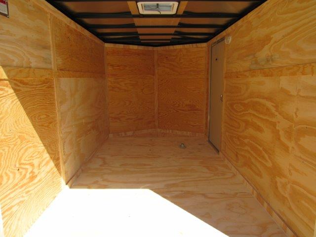 Covered Wagon 7 x 12 Dual Axle Enclosed Cargo Trailer