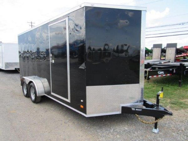 Covered Wagon 7 x 16 Enclosed Cargo Trailer - 6