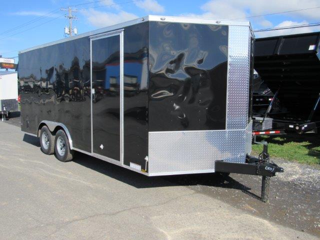 Diamond Cargo 8.5 x 18 Enclosed Car Trailer - Ramp Door