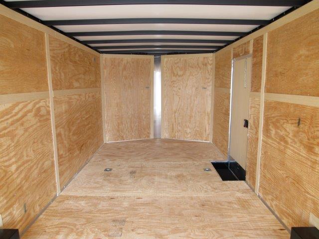 Homesteader 8.5 x 24 Enclosed V-Nose Car Trailer