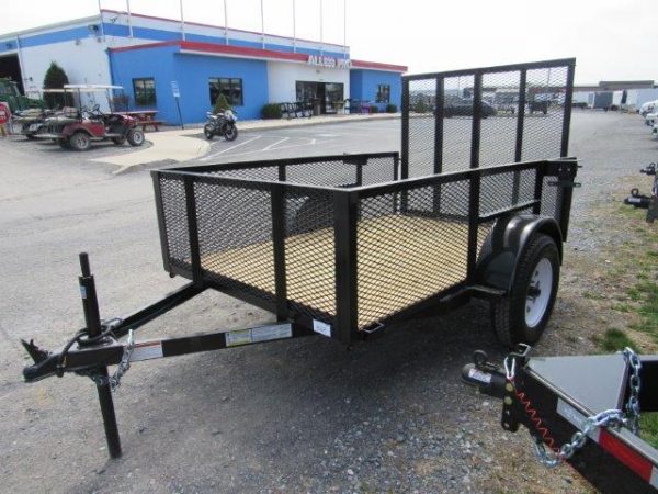 Premier 5 x 8 Landscape Utility Trailer - Mesh Sides