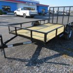 Premier 6x12 Landscape Utility Trailer - Ramp Gate