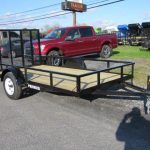 Premier 6x12 Landscape Utility Trailer - Ramp Gate