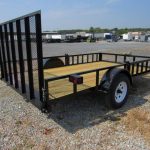 Premier 7 x 12 Landscape Utility Trailer - Side ATV Ramps