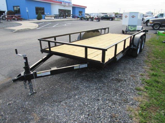 Premier 6.4 x 16 Landscape Utility Trailer - Rear Ramp Gate