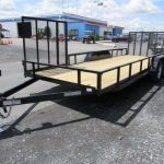 Premier 7 x 20 Landscape Utility Trailer I Side ATV Gate