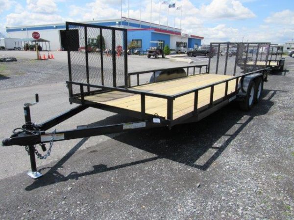 Premier 7 x 20 Landscape Utility Trailer I Side ATV Gate