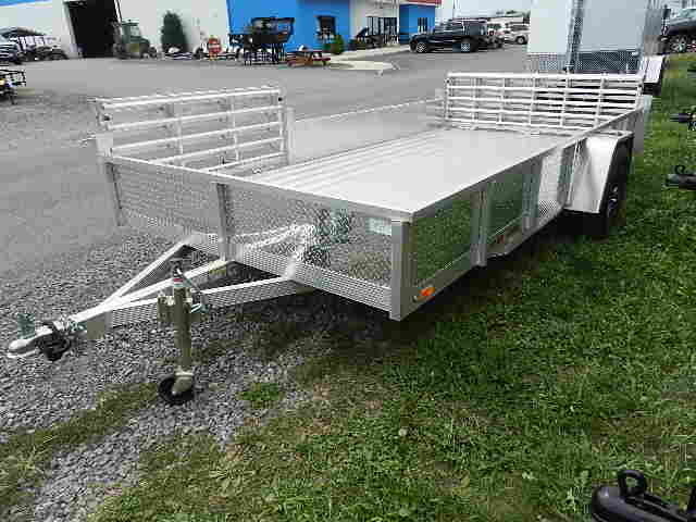 Sport Haven 7×14 Utility Trailer - Side ATV Ramp