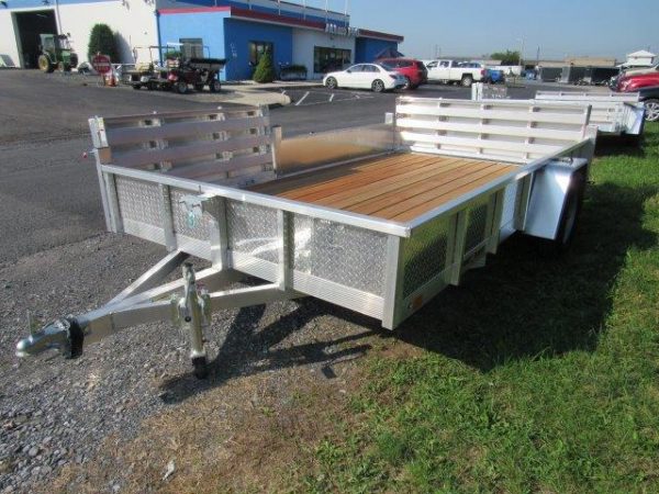 Sport Haven 7×12 Aluminum Utility Trailer - ATP Sides & ATV Gate