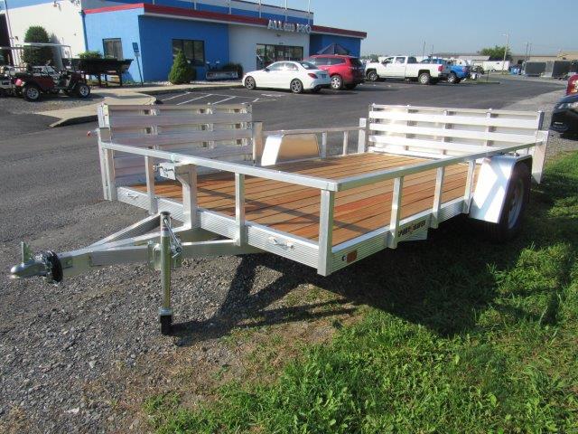 Sport Haven 7×12 Aluminum Utility Trailer - Side ATV Gate