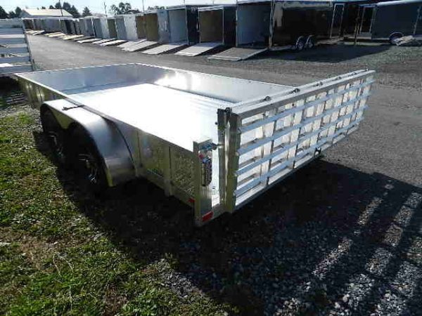 Sport Haven 7×14 Aluminum Utility Trailer - Deluxe Package