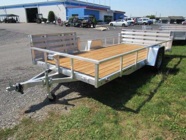 Sport Haven 7×14 Aluminum Utility Trailer - Side ATV Gate