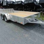 Sport Haven 7×14 Aluminum Utility Trailer - Dual Axle