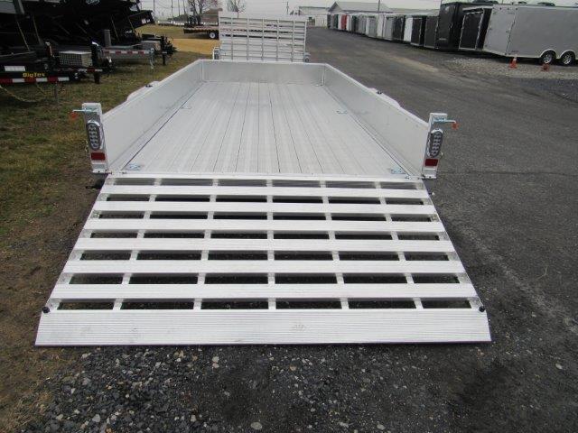 Sport Haven 7×16 Aluminum Landscape Trailer - Heavy Duty Ramp