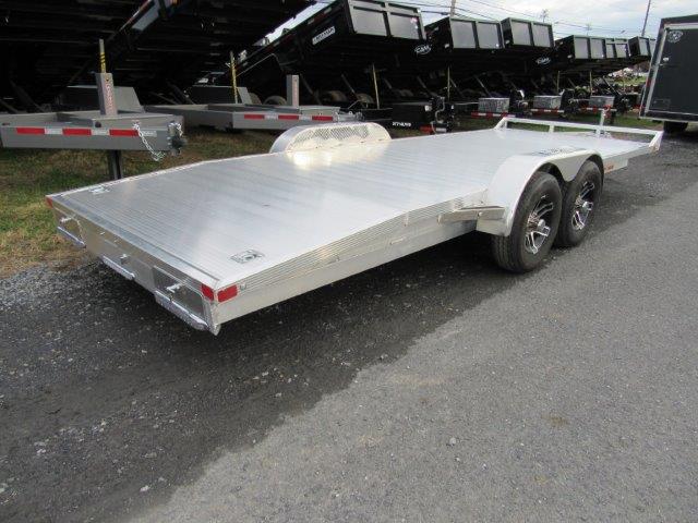 Sport Haven 7×20 Aluminum Car Hauler - Aluminum Wheels