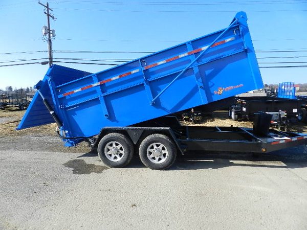 B Wise 7x14 Heavy Duty Dump Trailer - Ultimate Dump Trailer