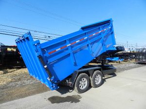 B Wise 7x14 Heavy Duty Dump Trailer - Ultimate Dump Trailer