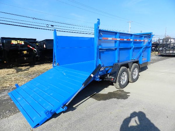 B Wise 7x14 Heavy Duty Dump Trailer - Ultimate Dump Trailer