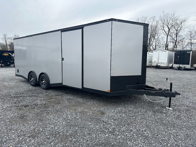 Covered Wagon 8.5 x 24 Enclosed Car Trailer - Blackout Package