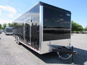 CarMate 8.5x28 Enclosed Car Trailer | 12″ Added Height