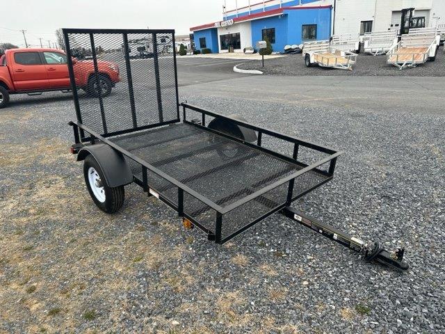 Carry-On Trailer 5-ft x 8-ft Steel Mesh Utility Trailer with Ramp Gate  (1625-lb Capacity) in the Utility Trailers department at