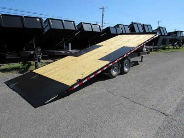 CAM Superline 8 x 24 Equipment Trailer - Powered Full-Tilt