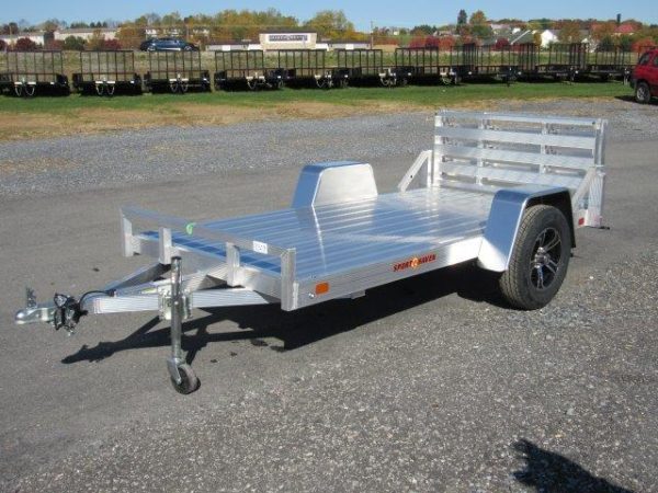 Sport Haven 5×10 Aluminum Utility Trailer - Deluxe Package