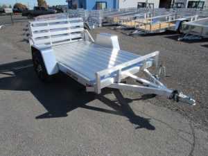 Sport Haven 5x8 Aluminum Utility Trailer - Deluxe Package