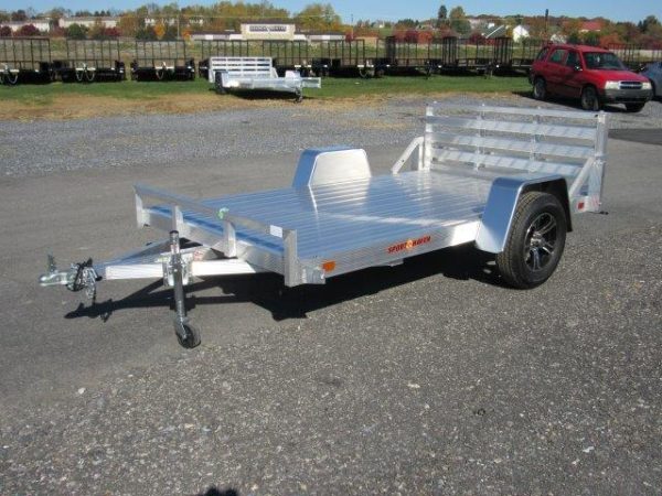 Sport Haven 6×10 Aluminum Utility Trailer - Deluxe Package