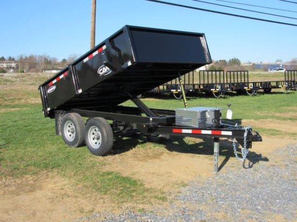 CAM Superline 6 x 10 Deckover Dump Trailer - Spreader Gate