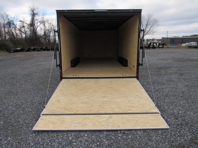 Covered Wagon 8.5 X 20 Enclosed Car Hauler - Black Trim