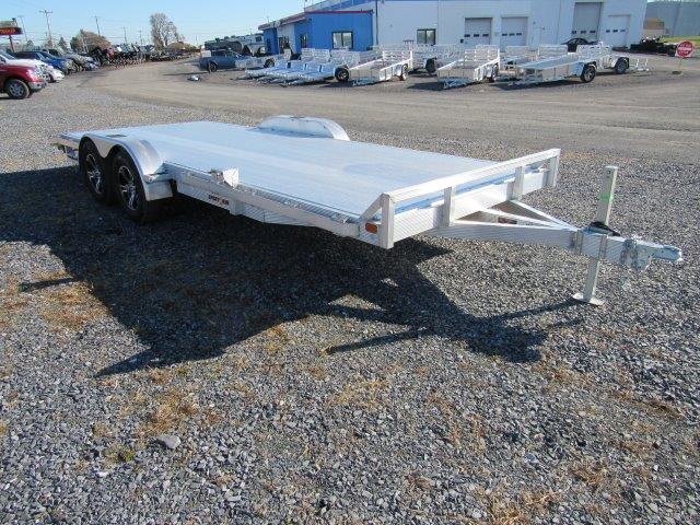 Sport Haven 7×20 Aluminum Car Trailer - Slide Out Ramps