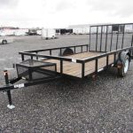 Carry-On 7 x 12 Landscape Utility Trailer | Mesh Tongue Box