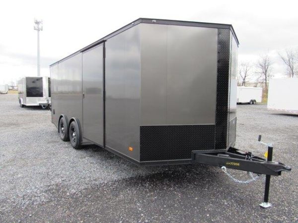 Covered Wagon 8.5 x 20 Enclosed Car Hauler - Torsion Axles