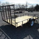 Carry-On 7 x 12 Landscape Utility Trailer - Rear Gate