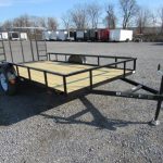 Carry-On 7 x 12 Landscape Utility Trailer - Rear Gate