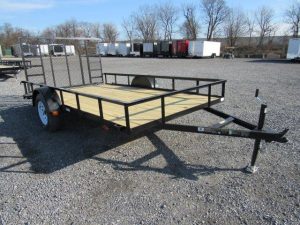 Carry-On 7 x 12 Landscape Utility Trailer - Rear Gate