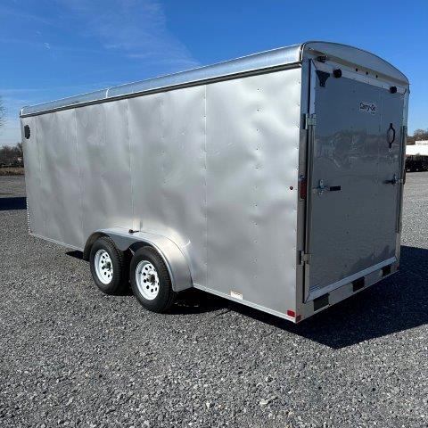 Carry-On 7 x 18 Enclosed Cargo Trailer - Extended Tongue