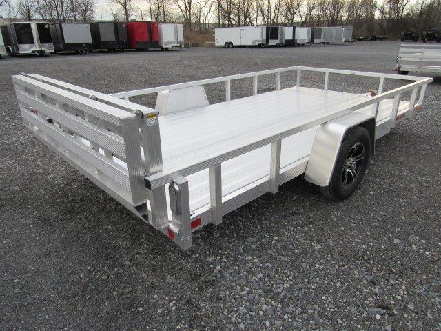 Sport Haven 7×14 Aluminum Landscape Utility Trailer - Deluxe